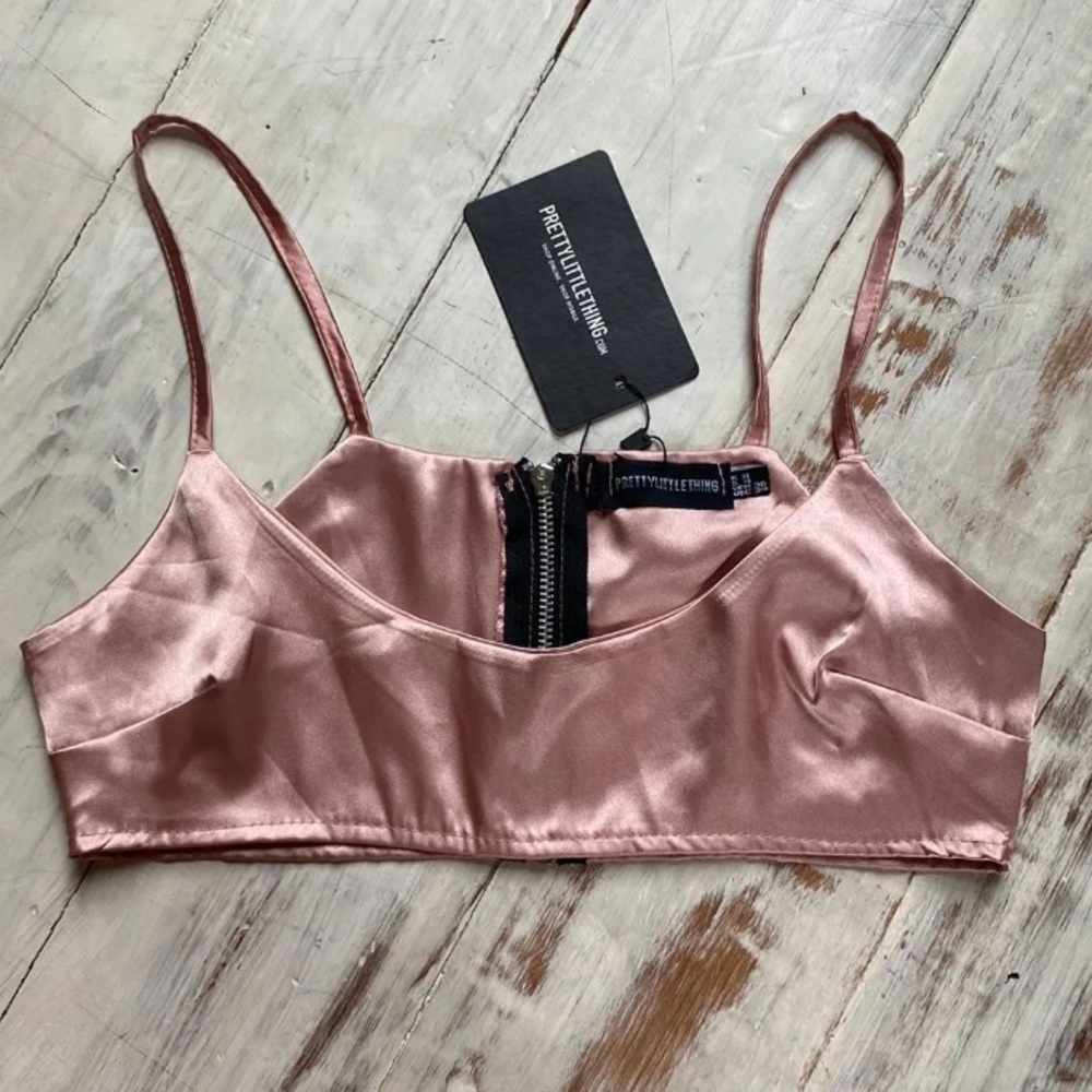 NWT PrettyLittleThing Blush Top Size S
